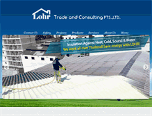 Tablet Screenshot of lohr-trade.com